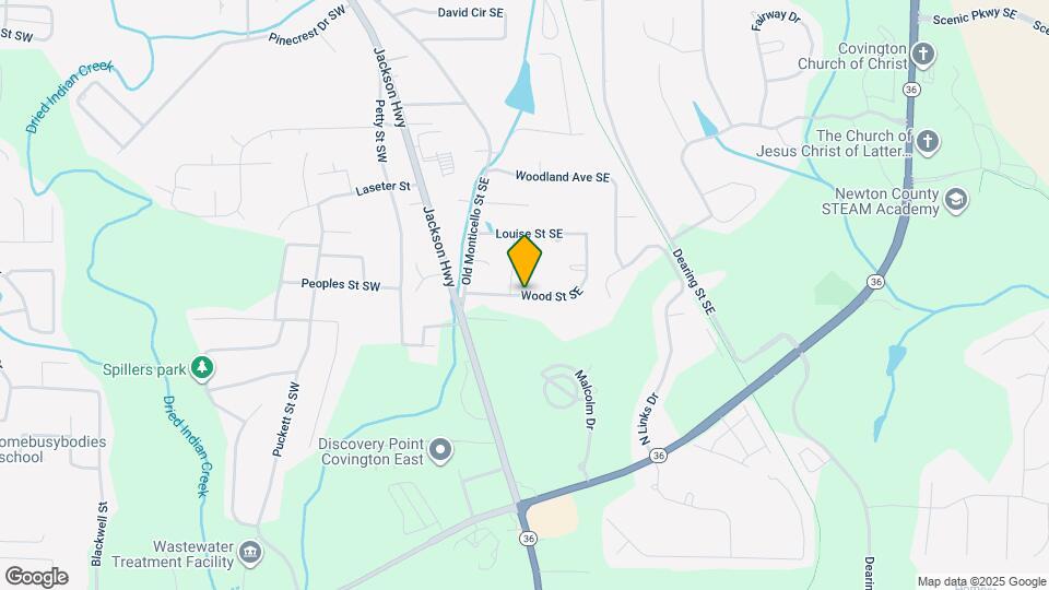 135 Wood St SE Map and Location Details