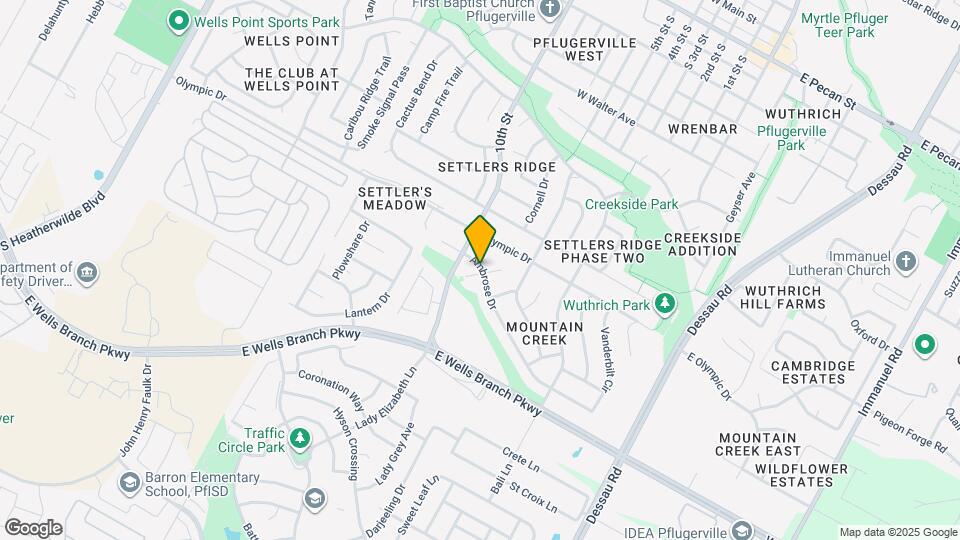 821 Fortrose Ter Map and Location Details