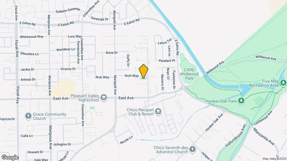 2604 Doral Way Map and Location Details