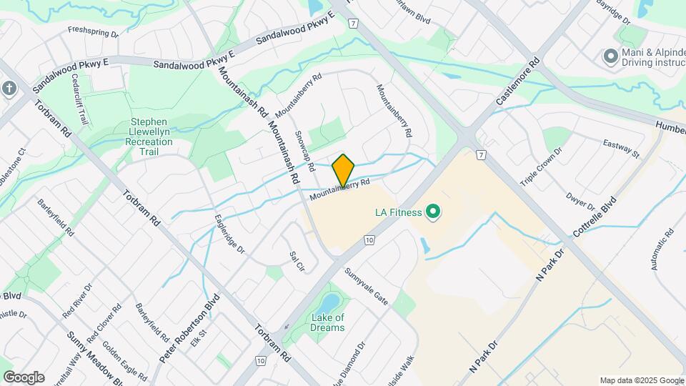 250 Mountainberry Rd Map and Location Details