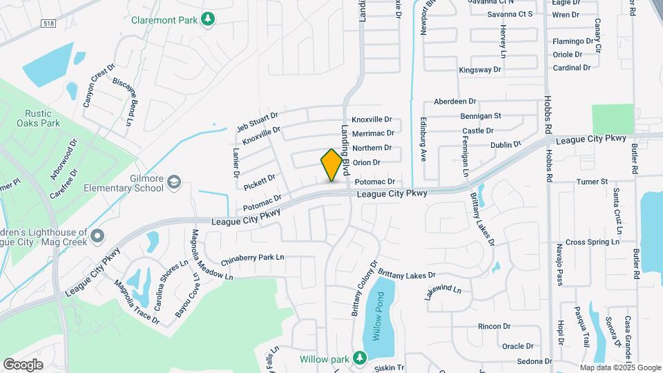2609 Potomac Dr Map and Location Details