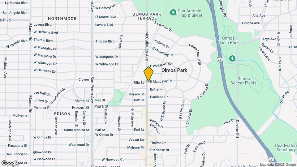 102 E Mandalay Dr Map and Location Details