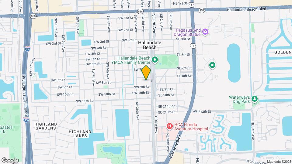 27 SW 8th Ct Map and Location Details