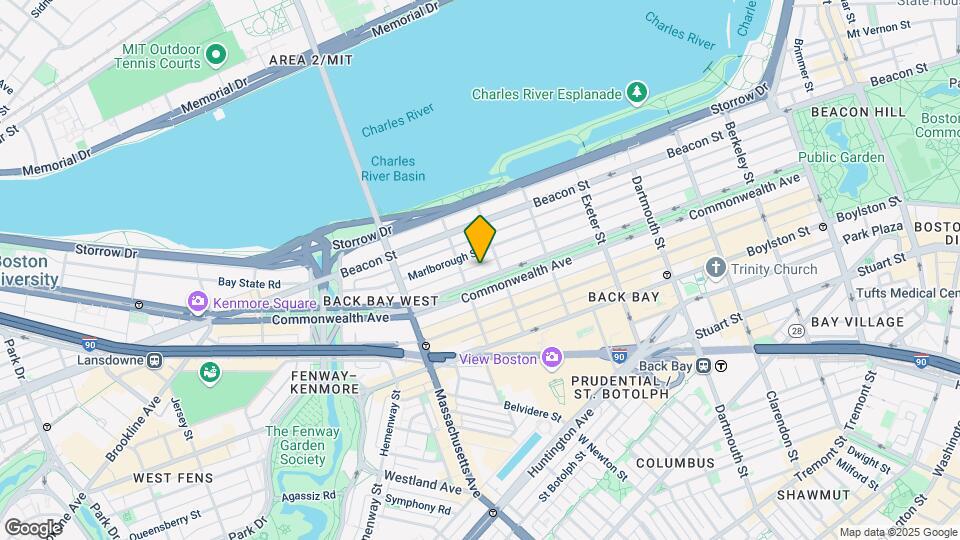 295 Commonwealth Ave, Unit 4 Mapa y Detalles de la Ubicación