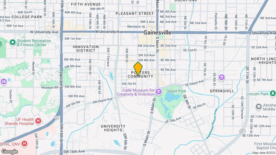 611 SW 3rd St Map and Location Details