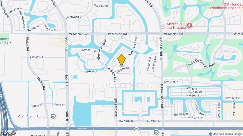 9315 Wedgewood Dr Map and Location Details