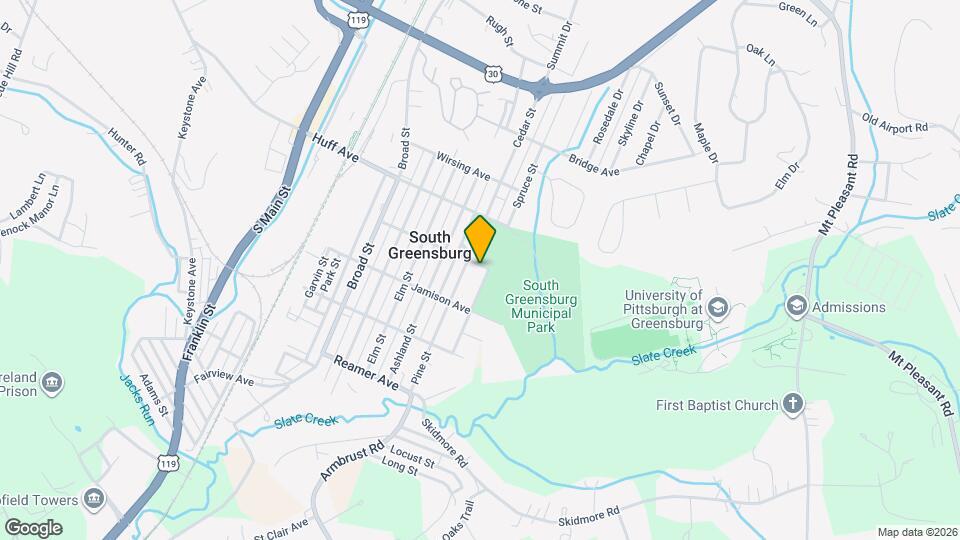 710 Sheridan Ave Map and Location Details