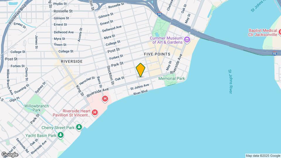 2159 Riverside Ave Mapa y Detalles de la Ubicación