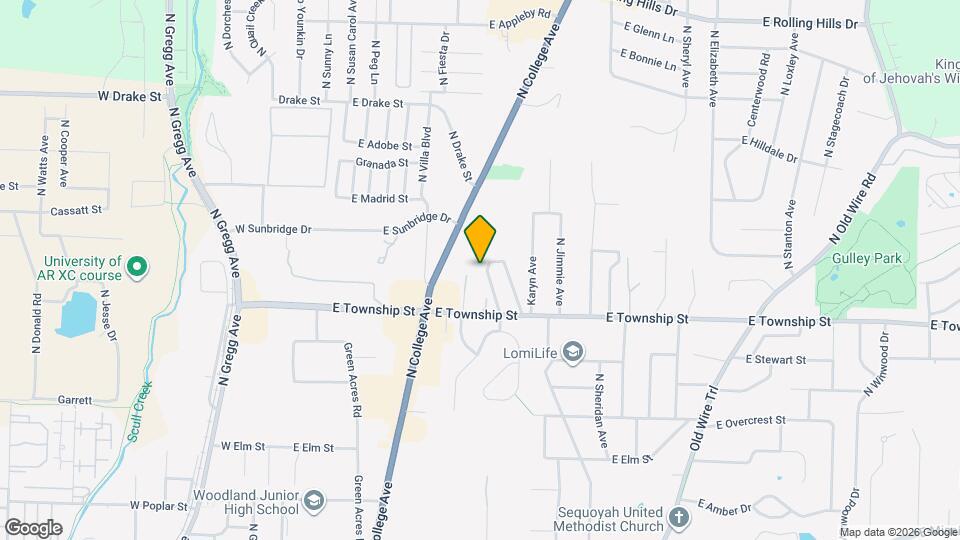 2485 N Brophy Cir Map and Location Details