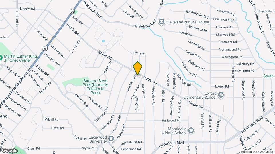 821 Nela View Rd Map and Location Details