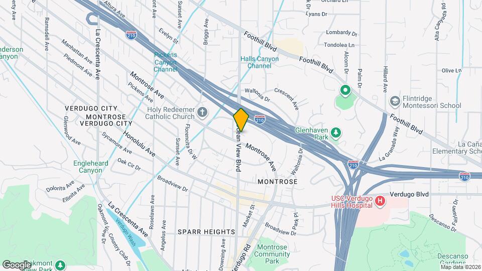 4112 Ocean View Blvd Map and Location Details