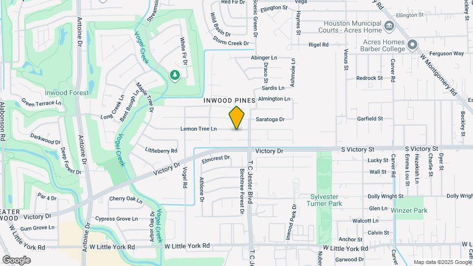 3719 Lemon Tree Ln Map and Location Details