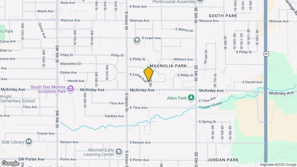 4702-4704 SE 3rd St Map and Location Details