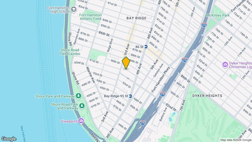 328 91st St Mapa y Detalles de la Ubicación