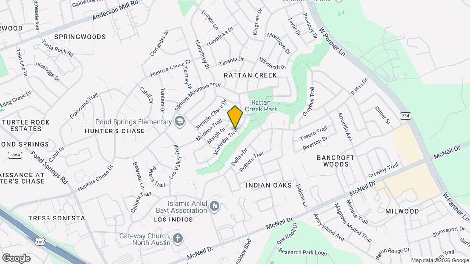 12919 Marimba Trail Map and Location Details