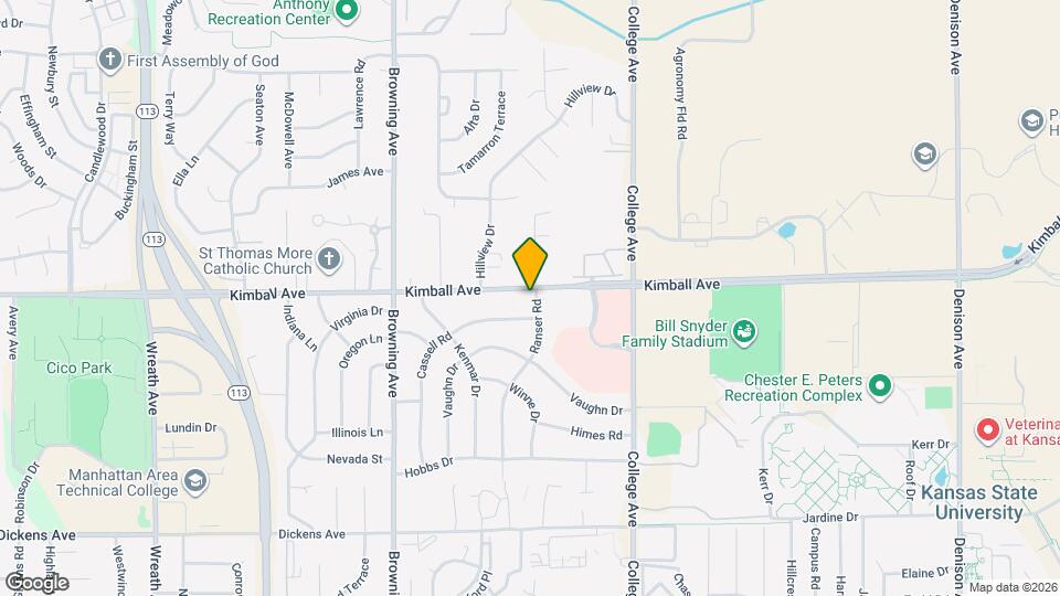 1909 Ranser Rd Map and Location Details