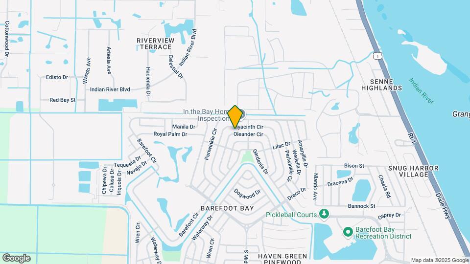 812 Oleander Cir Map and Location Details