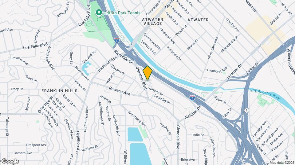 2753 Waverly Dr Mapa y Detalles de la Ubicación