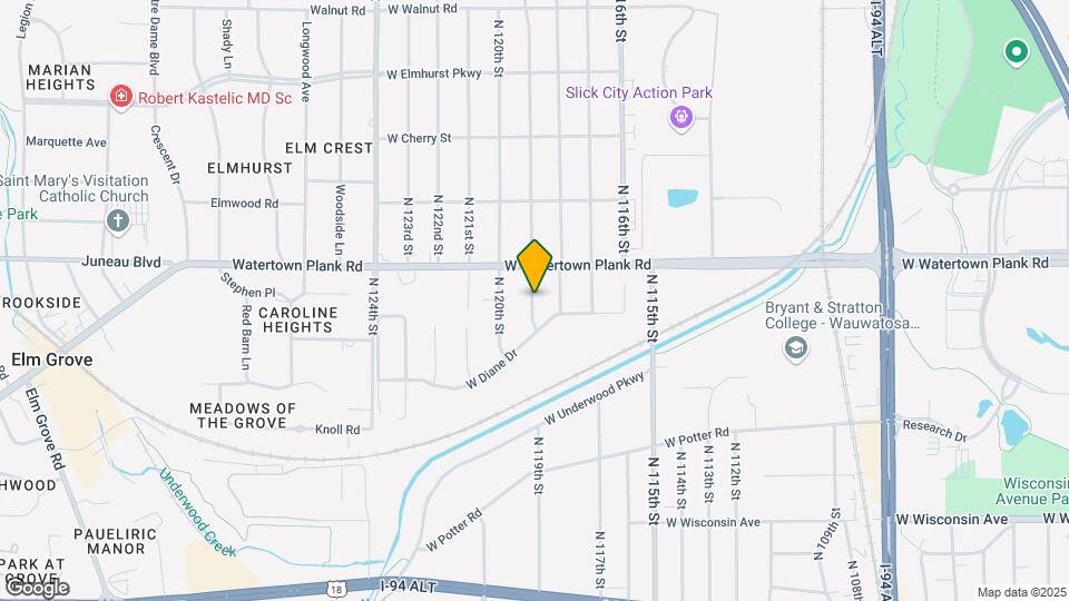 1102 N 119th St Map and Location Details
