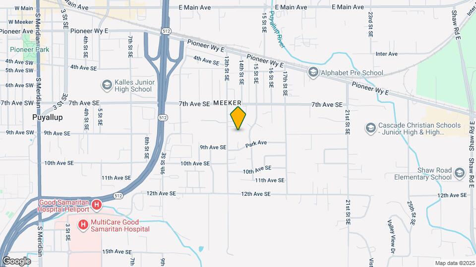 815 13th St SE Map and Location Details