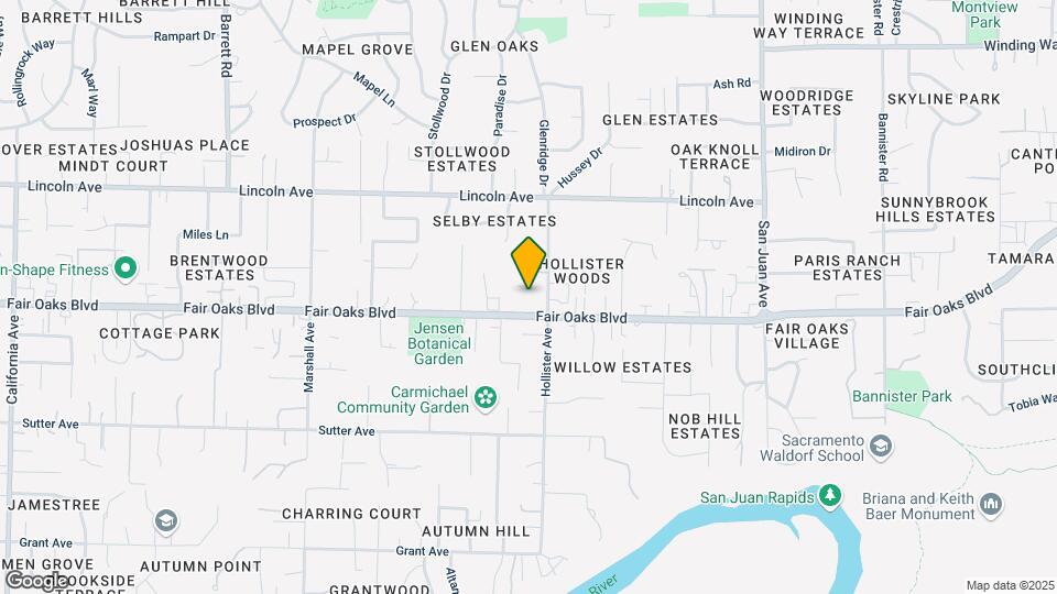 Hill Grove Creek Apartments Map and Location Details