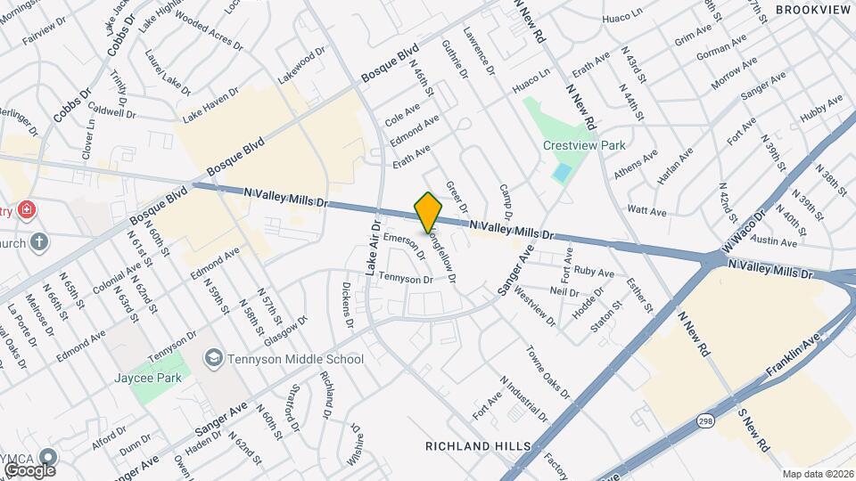 942 Longfellow Dr Mapa y Detalles de la Ubicación