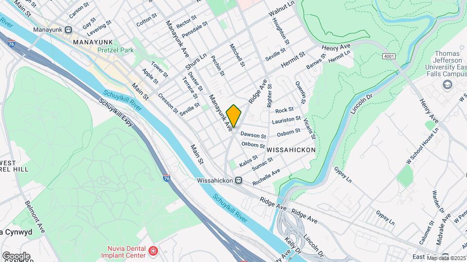 5226-30 Ridge Ave Map and Location Details