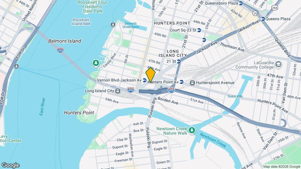 10-46 Jackson Ave Map and Location Details