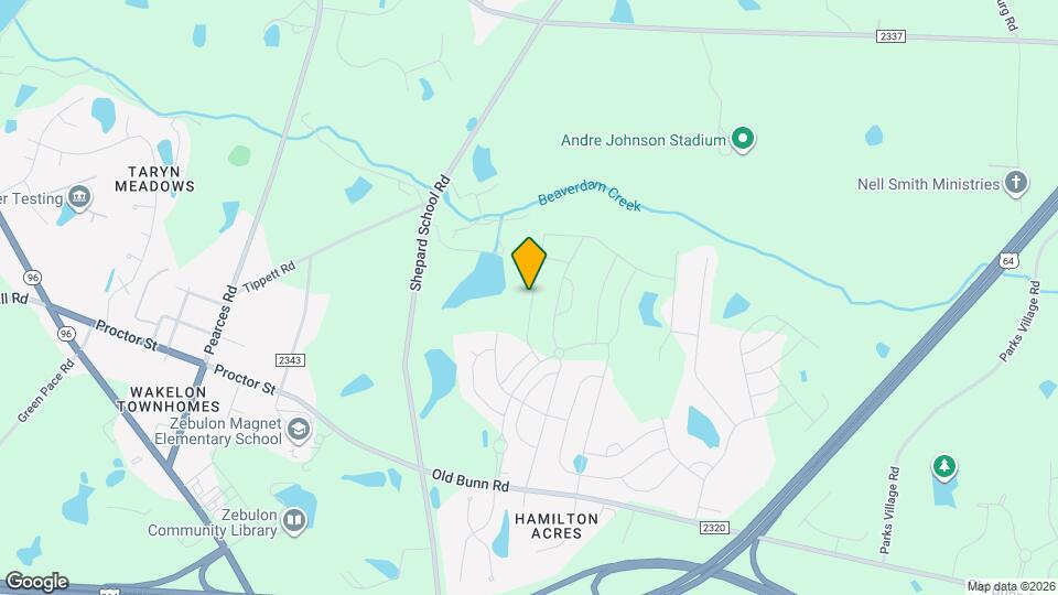 741 Shepard Rock Dr Map and Location Details