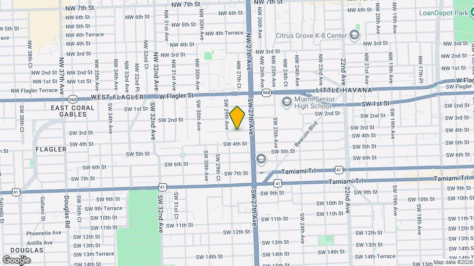 2758 SW 3rd St Map and Location Details