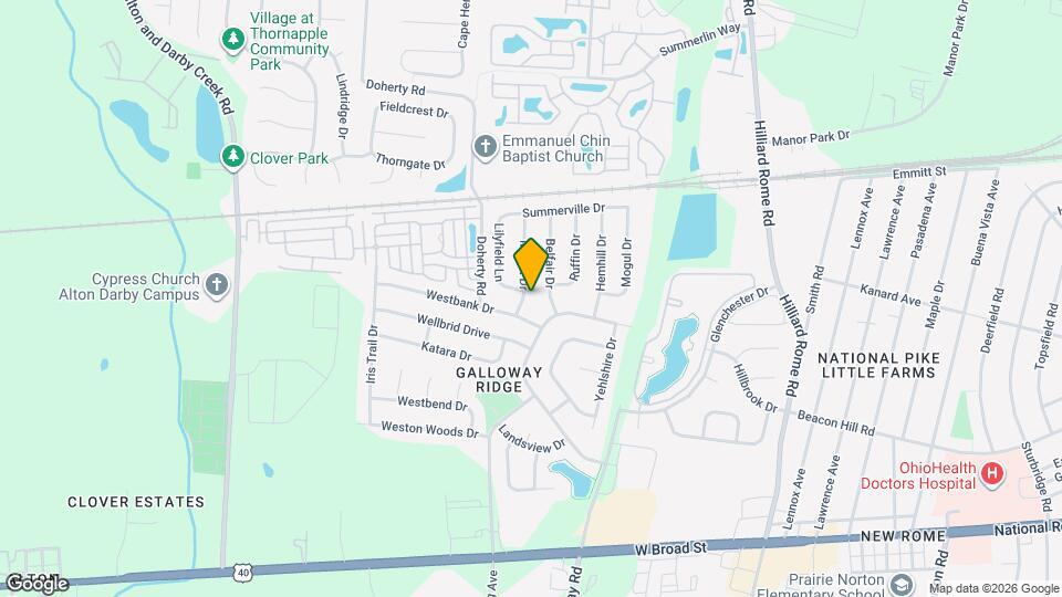 370 Millett Dr Map and Location Details