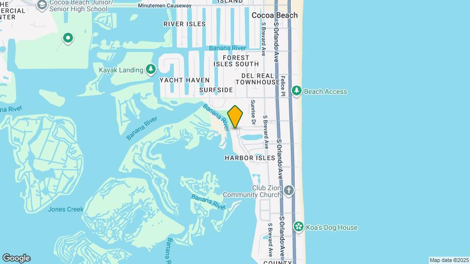 540 S Brevard Ave, Unit 423 Map and Location Details