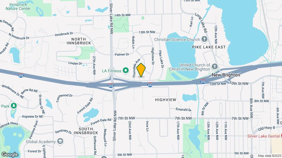 2154 Pike Lake Dr Map and Location Details