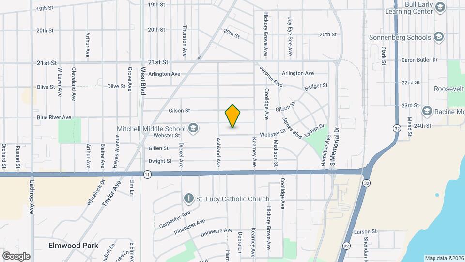 2408 Webster St Mapa y Detalles de la Ubicación