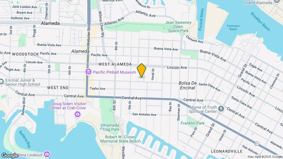 933 Santa Clara Ave Mapa y Detalles de la Ubicación