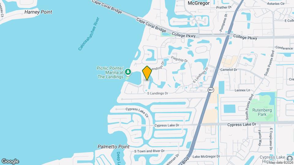 4821 S Landings Dr Mapa y Detalles de la Ubicación