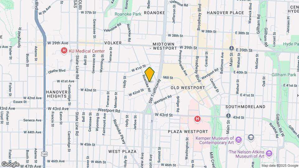 4153 Roanoke Rd Map and Location Details