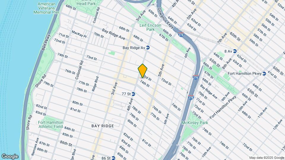 415 74th St Map and Location Details