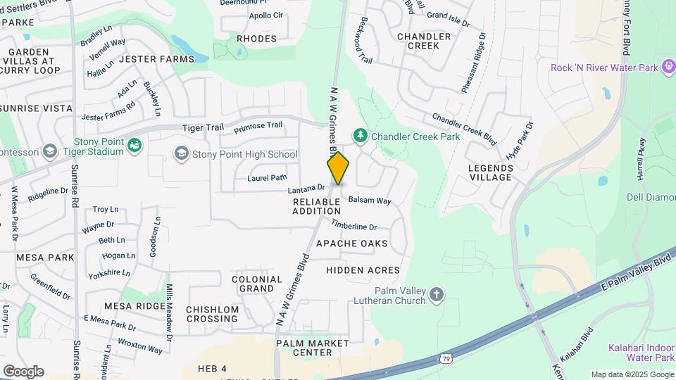 2014 Balsam Way Map and Location Details