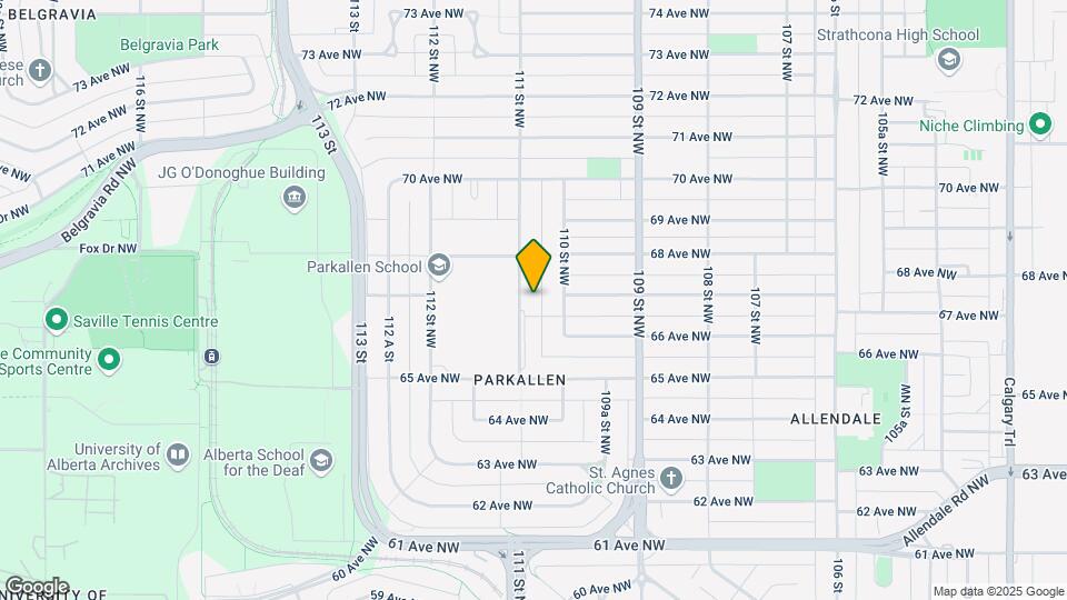 6645 111th St NW Map and Location Details