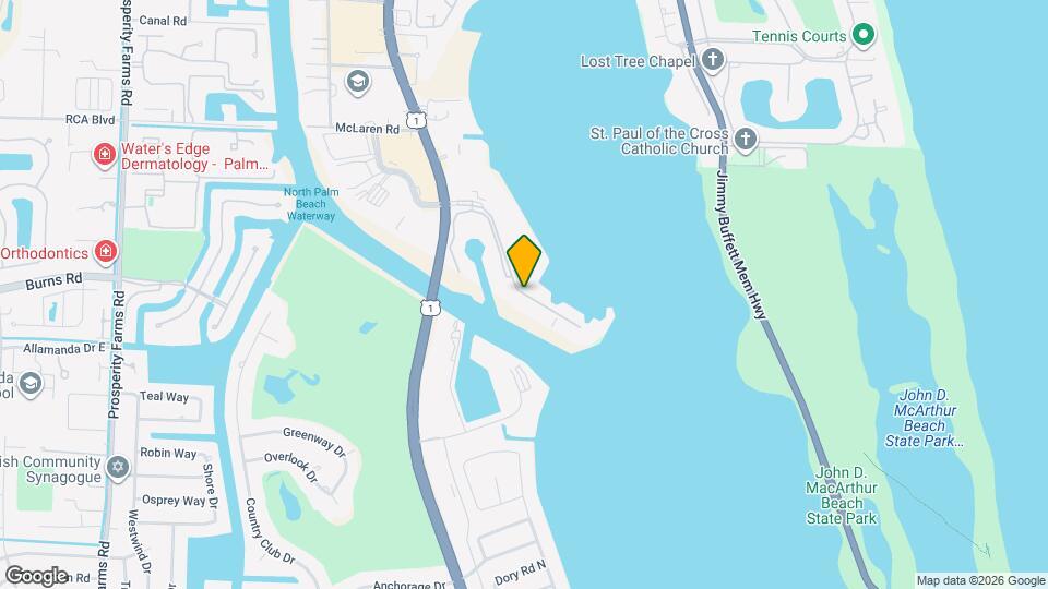 126 Lakeshore Dr Map and Location Details