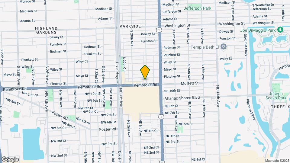 1610 S 19th Ave, Unit E Mapa y Detalles de la Ubicación