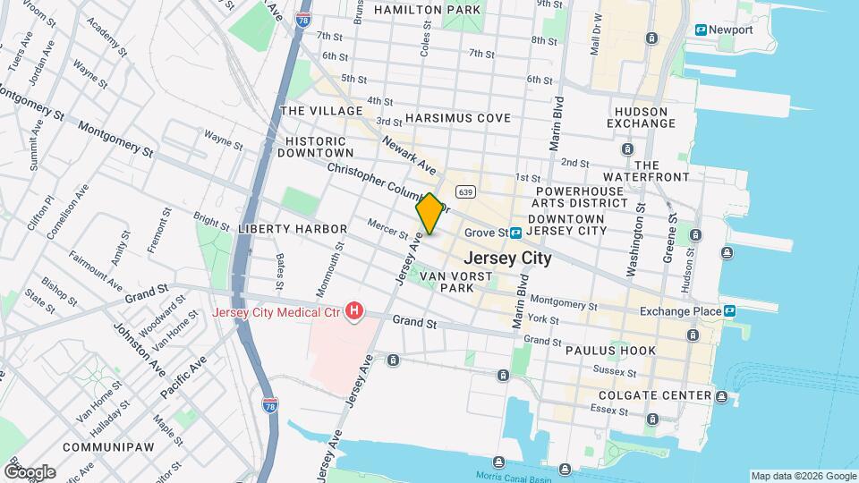 100 Mercer St Map and Location Details