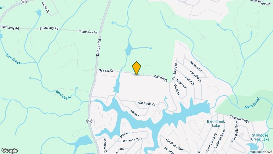 360 Oak Hill Dr Map and Location Details