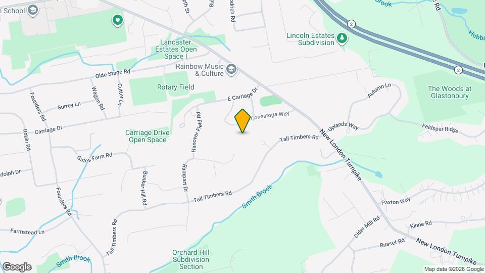156 Conestoga Way Map and Location Details