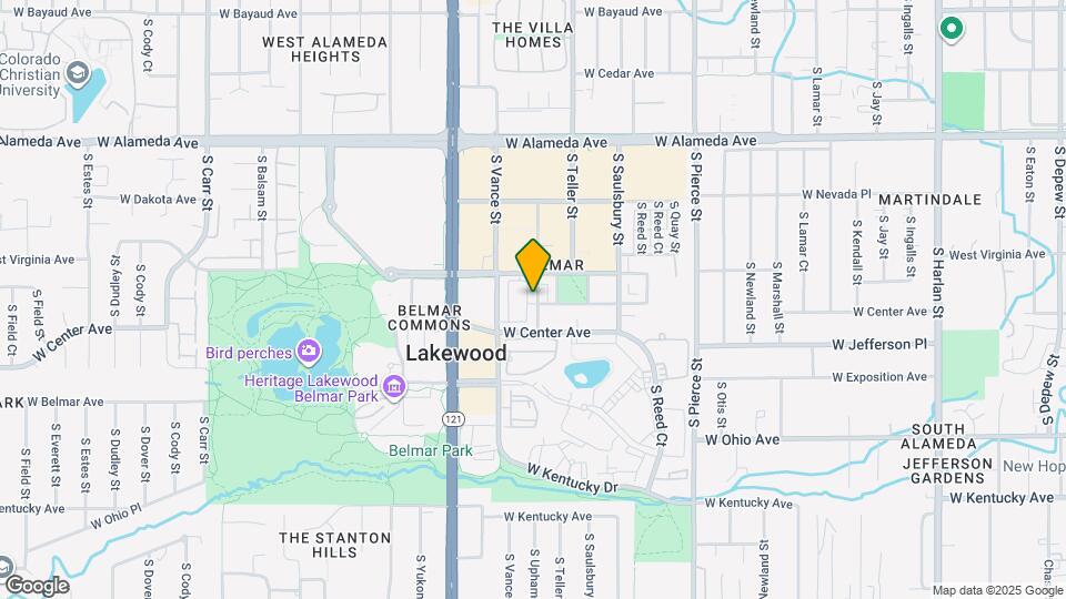 539 S Upham St Map and Location Details