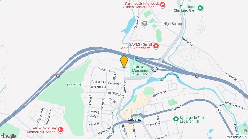 136 Hanover St Map and Location Details