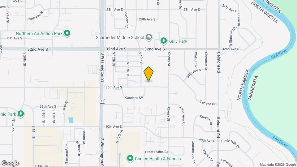 910 36th Ave S, Unit Newly Remodeled 3 Bed 2 Bath Map and Location Details