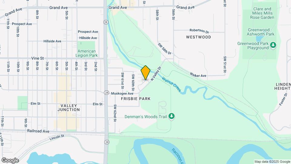 Frisbee Park Condominiums Map and Location Details