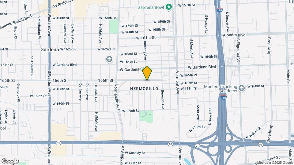 1208-1210 W 166th St Map and Location Details